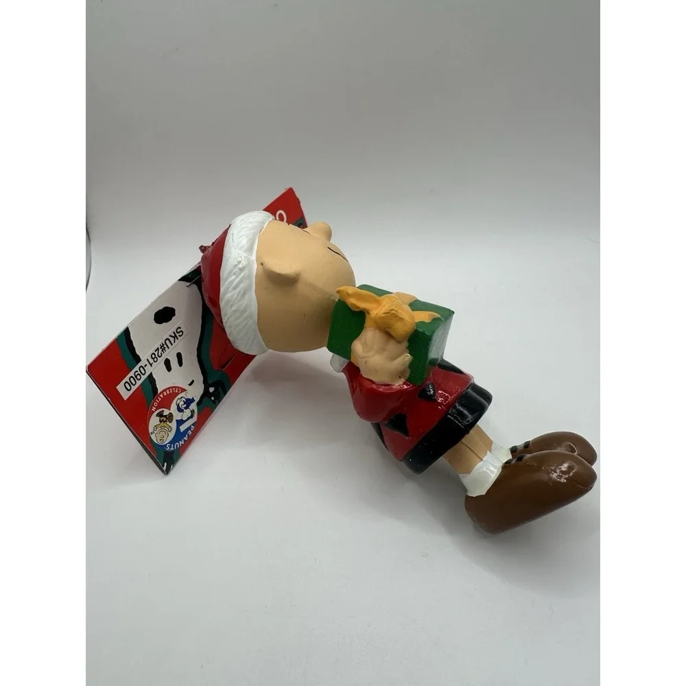 PEANUTS Kurt Adler 1990s Christmas Ornaments lot - Charlie Brown Lucy Snoopy‎
